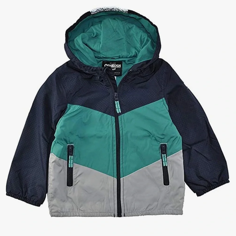 OshKosh B'gosh Teal and Gray Kids' Jacket